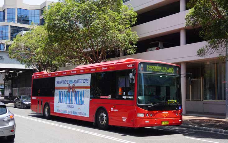 Hillsbus Volvo B7RLE Volgren CR228L 5305 Metrobus